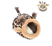 OFFIGAM Lit pour Maison de Hamster de Girafe en Coton Peluche, Chaud et Confortable, pour Rats et Hamsters, pour Canapé ou Tout Endroit Propre