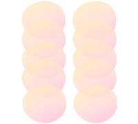 OFFIGAM Lot de 10 Feuilles de Filtre de Couleur Coucher de Soleil 66mm pour Appareil Photo et Éclairage LED, Diffuseur de Lumière Professionnel Rouge Multicolore pour Photographie