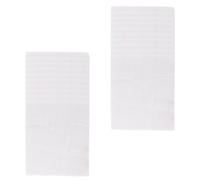 OFFIGAM Lot de 100 Feuilles de Masque en Blanche Jetables pour Soins Visage en Salons de Beauté, Portable et Compact Utilisation Pratique