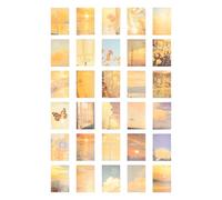 OFFIGAM Lot de 30 Fiches de Documents de Référence en Papier Décoratif pour Scrapbooking, Pratique et Simple, pour Manuel DIY et Arrière-Plan Mural