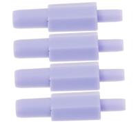 OFFIGAM Lot De 4 Accessoires D'Allaitement Tuyau Tire-Lait Électrique Connecteurs De Tubes En Plastique Connecteur De Tube Raccord De Tuyau Raccords De Tuyau Pièces De Pompe
