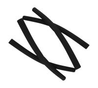 OFFIGAM Lot de 4 Manchons en Mousse Noire pour Poignée de Poussette, Housse de Protection Antidérapante, Remplaçant les Housses D’origine, Confort et Protection pour Poussettes Bébé,