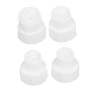 OFFIGAM Lot de 4 têtes de rechange pour machine faciale Hydro Facial Machine Conseils pour nettoyage doux de la peau Aspirateur de pores Accessoires de spa