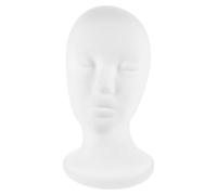 OFFIGAM Mannequin Tête Mousse pour Coiffure et Exposition Support Polyvalent pour Perruques Chapeaux et Accessoires Adapté Salon et Usage Domestique Plusieurs styles