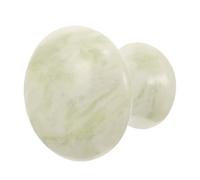 OFFIGAM Masseur Facial Outil de Massage Multi-fonction de Champignon en Jade Vert Clair Texture Délicate pour Visage pour Présent ou Bureau