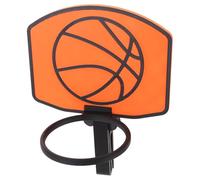 OFFIGAM Mini Clip de Panneau Arrière en Plastique Orange pour Poubelle de Bureau, Décor Élégant et Fonction Interactive pour Garçon et Filles et Animaux de Compagnie Travail