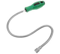 OFFIGAM Outil de Ramassage Magnétique à Manche Vert et Noir Flexible (1 Pièce)