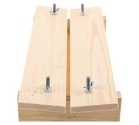 OFFIGAM Outil Pédagogique Expérimental en Bois Khaki pour Étaler Ailes de Lépidoptère, Planche à Épingler Solide pour Musée et Usage Domestique