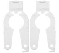 OFFIGAM Ouvre-bocaux Compact pour Pique-niques pour Bouteilles et Boîtes Multifonction Antidérapant 2pcs en Pp Couleur Aléatoire et Mains Arthritiques