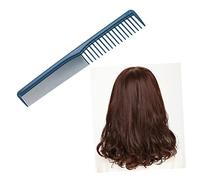 OFFIGAM Peigne de Barbier Professionnel Bleu Antistatique Taille Standard Cheveux Épais Bouclés Usage Salon Coiffure Domestique