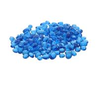 OFFIGAM Pierres Décoratives en Verre Textures Polies et Bords Lisses pour Vase et Bol Décoratif Couleurs Vives Solide, pour Décorations Marines et Bricolage Créatif
