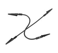 OFFIGAM Pinces Crocodiles Support Mémo Mémo pour en ou 2pcs et Photo Acier Inoxydable Noir, Résistantes et Solides, Accessoires Porte-Photo Photographie