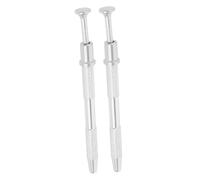 OFFIGAM Pinces Professionnelles Pour Nail Art Et Attrape-bijoux En Métal Dégradé Blush 2 Pièces 12 Cm Antidérapantes Pour Salon De Manucure Et Outils De Sélection