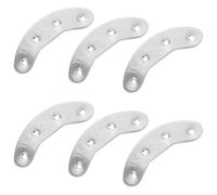OFFIGAM Plaques De Talon En Métal 3 Paires Talon Métallique De Remplacement Réparation Talon Chaussure Homme Fer Protection Usure Semelle Chaussure Pour Randonnée Et Rue