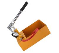 OFFIGAM Pompe D'essai Hydraulique Testeur de Pression de Pompe Hydraulique en Alliage D'aluminium, Manuelle, Orange, 40kg, pour Tuyaux et Vannes, Usage Intérieur et Couleur Aléatoire