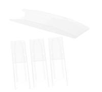 OFFIGAM Porte-Anches de Boîte à Anches de Saxophone Support de Rangement Portable 4 Pièces Protection Étanche Matériau ABS Solide pour Saxophone Alto et Soprano