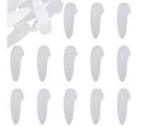 OFFIGAM Protège-lames et Transport Sécurisé des Lames en Plastique Blanc Lot de 50 Chocs pour Couteaux Cuisine
