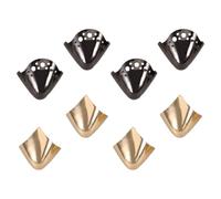 OFFIGAM Protège-Talons Métalliques Protection pour Pointes de Chaussures Embouts Décoratifs Robustes en Métal , Lot de 8 Pièces pour Chaussures à Talons Hauts