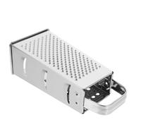 OFFIGAM Râpe Multifonction en Acier Inoxydable 4 Faces 20 CM Trancheuse Légumes et Fromage Outil la Cuisine Manuel pour Pommes de Terre Carottes et Fruits Accessoire Pratique pour