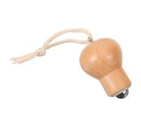 OFFIGAM Rouleau Visage en Bois Forme Ampoule Masseur Rides Visage Facile à Utiliser et Nettoyer Outil Soin Peau pour Femmes Relaxant à Domicile