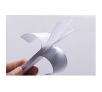 OFFIGAM Ruban Adhésif de Montage Blanc en Nylon 5pcs pour Table, Réutilisable et Anti-adhésion, pour Garage et Éclairage Mural