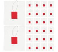 OFFIGAM Sachets Filtre à Thé en Nylon Blanc, Facile à Ouvrir et Fermer Lot de 100 Taille 5,8x7 Cm, pour Infusion de Thé en Vrac et Tisanes