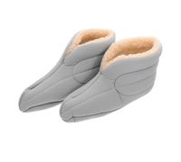 OFFIGAM Semelles Intérieures Doublées Confortables en Peluche pour Bottes d'hiver, Chaussettes Chaudes Antidérapantes en Tissu Oxford, pour Aventures Extérieures
