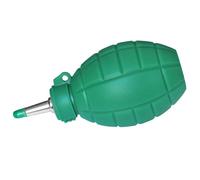 OFFIGAM Souffleur d'objectif compact en silicone vert pour lentilles, clavier et appareils électroniques, nettoyage de plantes grasses, outil à poire soufflante