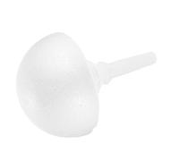 OFFIGAM Support de Bouquet Mariage Demi-Sphère en Mousse Ø 20 CM, Porte-Bouquet à Main Multi-Usage pour Compositions de Fleurs Séchées, Accessoire Création DIY