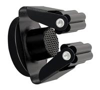 OFFIGAM Support Magnétique Solution de Rangement Robuste pour Balai et Serpillière Noir pour Outils de Nettoyage, pour Garage et Espace de Stockage
