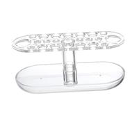 OFFIGAM Support pour Pinceaux De Maquillage Étagère De Rangement Acrylique Présentoir pour Pinceaux De Maquillage Support De Séchage pour De