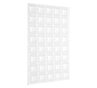 OFFIGAM Tampons en Silicone Autocollants Anti-Collision Protection Murale 40 Pièces, Design Simple et Pratique pour Meubles pour Armoires et Cadres