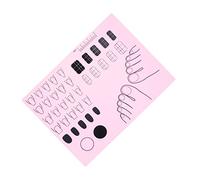 OFFIGAM Tapis Silicone Flexible Pour Acryliques Mat Pad De Manucure Pour Design Et Décalcomanies Pour Salons Et Débutants