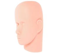 OFFIGAM Tête de Mannequin en Pvc pour Extensions de Cils Réutilisable Pratique pour Débutants, pour Usage Individuel et Salons de Beauté