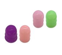 OFFIGAM Ventouses en Silicone pour Adultes et Garçon et Filles Facile à Utiliser 4pcs, Thérapie par Ventouses à Vide, Auto-massage, Matériau Élastique pour Massage