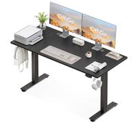 OffiGo Bureau Assis Debout électrique, 160cm Bureau Electrique, Noir