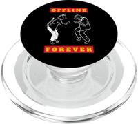 Offline Forever (Anti réseaux Sociaux Dansant Chat et Chien) PopSockets PopGrip pour MagSafe