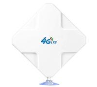 OFFPENSIG 4G LTE SMA Antenna 35DBi Antenne à Gain éLevé Dual SMA Connector Signal Booster pour Hotspot Router