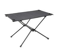 OFFPENSIG Table de Camping en Alliage D'Aluminium Bureau de Pique-Nique Touristique de Stockage Ultraléger Portable pour en Camping,Noir
