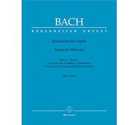 Bach J.S. – Offrande musicale BWV 1079 Vol.1 : Ricercari à 3 et 6 voix – Piano – Bärenreiter-Verlag