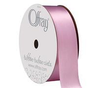 Offray Berwick 066171 Ruban de Satin Simple Face de 2,2 cm de Large, Violet orchidée Clair, 5,8 m
