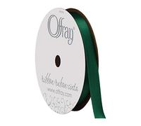 Offray Ruban de satin, 5,7 m, forêt, 0,9 cm x 5,7 m