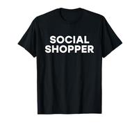 Offre d'applications sociales de Streaming en Direct de la Plateforme Social Shopper T-Shirt