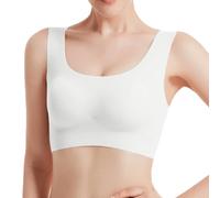Offre De Ventes Flash Soutien Gorge sans Armature Lot sous Vetements Feminins Dos Transparent Shock Absorber Ultimate Run Bra Alletement Brassière Fines Bretelles Femme Vetement Ouvert Reducteur