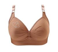 Offre De Ventes Flash Soutien Gorge sans Armature Rouge Soutif Femme Pas Cher Sport Grande Taille sous Vêtements Lingerie Emboitant Minimiseur Bleu Ciel Brassiere XXXXL pour Poitrine Lourde