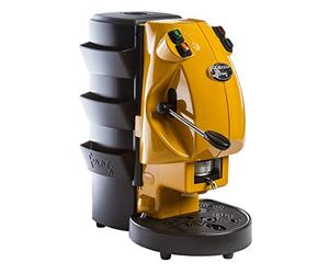 Offre Didiesse Frog Machine à café pour dosettes de 44 mm, porte-accessoires inclus, divers couleurs + 15 dosettes Mokaor Espresso depuis 1954