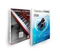 Offre duo - j'apprends le piano - vol 2 + repertoire de piano - vol 2 Répertoire de piano, Livre avec 1 CD Audio - Christophe Astié - F2m Editions - Livre CD - Partition CD