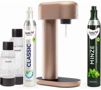 Offre économique : Ruby appareil à gazéifier l'eau (cuivre) + cylindre CO2 menthe