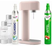 Offre économique : Ruby appareil à gazéifier (rose) + cylindre CO2 pomme