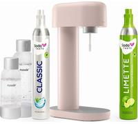 Offre économique : Ruby appareil à gazéifier (rose) + cylindre de CO2 citron vert